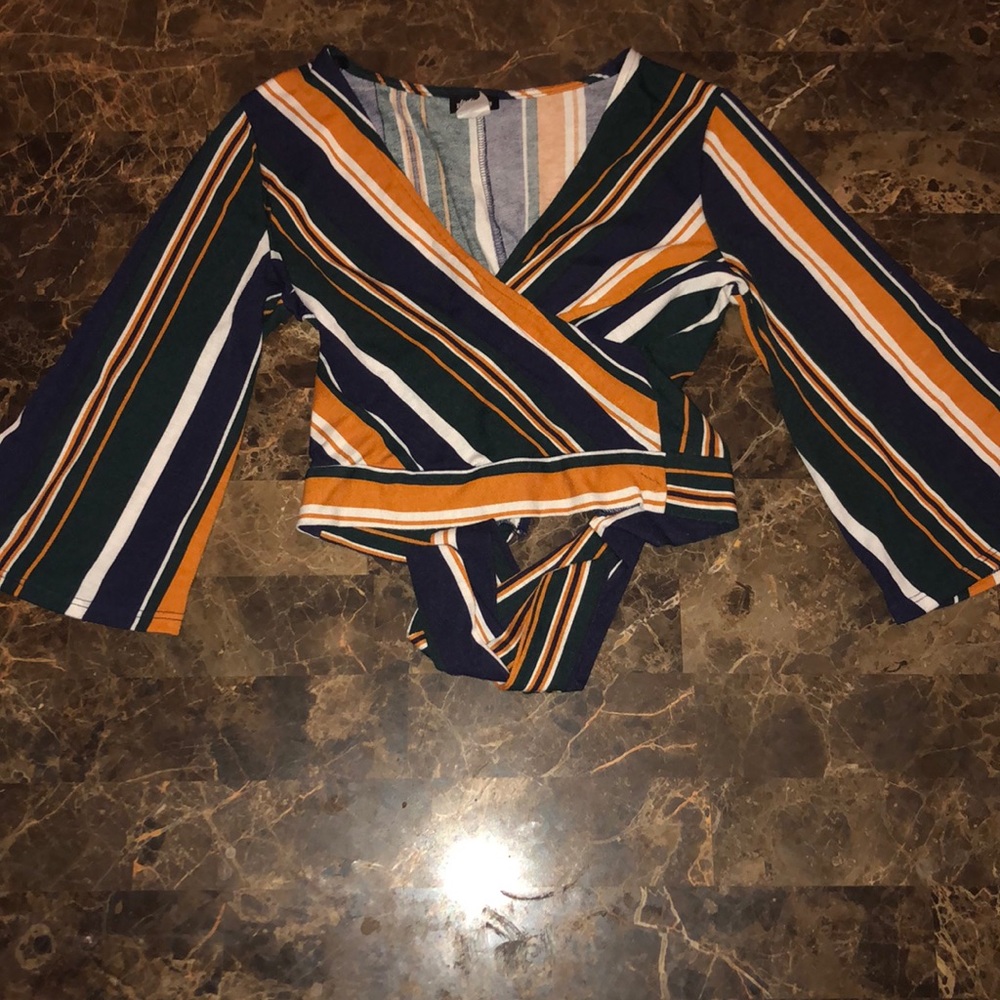 Half Crop Top Shirt